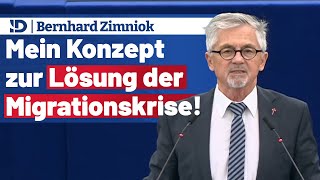 Mein Konzept zur Lösung der Migrationskrise  Bernhard Zimniok [upl. by Slayton]