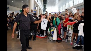 Real Madrid arrive in Castellón  19 May La Liga Match Day 37  Villarreal Away [upl. by Doralyn]