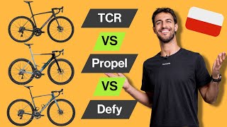 Giant Propel Vs TCR Vs Defy  Który rower szosowy Giant jest dla Ciebie najlepszy [upl. by Eaned]