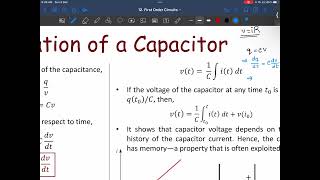 First order circuits Part 1 3 12 2023 [upl. by Tapes]