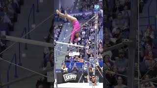 Simone Biles Slow Motion Uneven Bars Core Hydration wwe gymnast sports slowmotion prowrestling [upl. by Fiden]