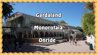 Gardaland  Monorotaia  Onride [upl. by Adiazteb207]