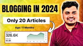 Blogging in 2024  Part 1  Blogger Vikash [upl. by Calica470]