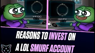 Reasons why you should buy a league of legends smurf account [upl. by Notirb631]