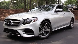 2017 MercedesBenz E300  Start Up Road Test amp In Depth Review [upl. by Gievlos]