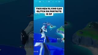 New Flying Car Glitch On Fortnite Is Insane fortniteglitch fortniteshorts fortnitememes viral [upl. by Paxon]