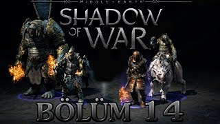 1 GELENEKSEL OVERLORD SEÇMELERİ ÇUKUR DÖVÜŞÜ  Middle Earth Shadow of War Türkçe 14 [upl. by Anoiuq]