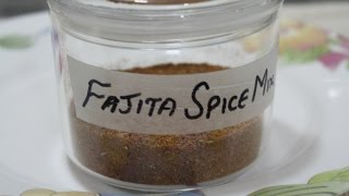 how to make fajita seasoning at home  HOME MADE FAJITA SEASONING [upl. by Nodnarb]