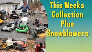 New Projects came in this week Snowblower Season Coming [upl. by Yadahs]