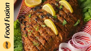 Tandoori Grilled Fish Recipe by Food Fusion [upl. by Karlan769]