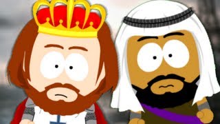 Richard the Lionheart vs Saladin Epic Fanmade Rap Battles of History 30 [upl. by Aikkan826]