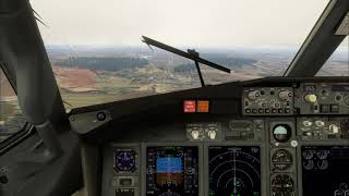 Ryanair Boeing 737800 Landing at Oslo Sandefjord Torp Airport  XPlane 12 [upl. by Ronyam133]