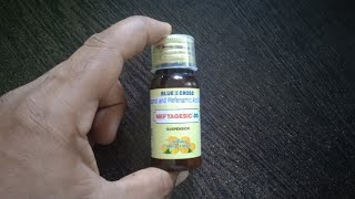 MeftagesicDS SyrupMeftagesic ds Syrup uses in hindiParacetamol amp Mefenamic Acid Suspension [upl. by Arraeis691]