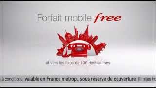 Pub  Free  Evolution du forfait mobile 4G [upl. by Skardol]