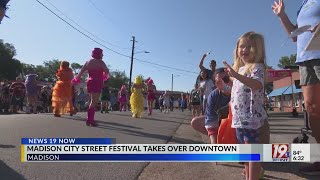 Madison City Street Festival Takes Over Downtown  October 5 2024  News 19 at 6 pm Saturday Even [upl. by Eille]