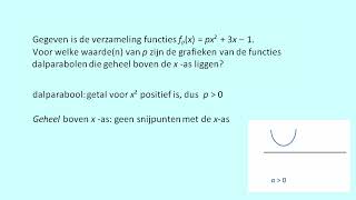 Toepassingen van de discriminant [upl. by Dustie]