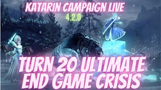 Turn 20 Katarin Campaign Ultimate End Game Crisis Warhammer III [upl. by Bowra]