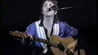 Yesterday  Paul McCartney and Wings Australia 1975 Highlights [upl. by Esereht563]