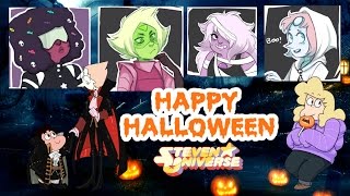 Steven Universo  EspecialFanArts Halloween [upl. by Ecam180]