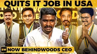 USA IT Job to CEO of Behindwoods  Inspiring Journey [upl. by Enenej449]