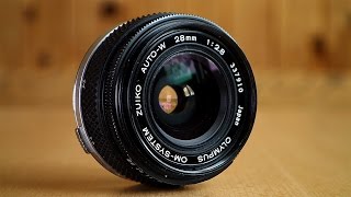 Olympus OM Zuiko 28mm f28 Review [upl. by Bourn]