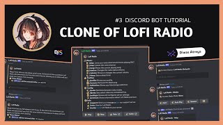 How to make Lofi Radio Discord Bot  247 Music  Discordjs  Replit  2023 [upl. by Arela355]