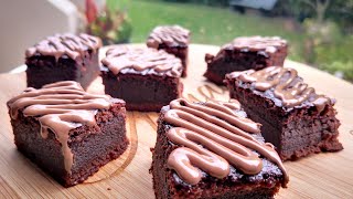 Chocolate BrowniesJamie Oliver Style Chocolate BrowniesFudgy Brownies [upl. by Sloatman]