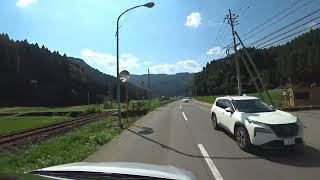 🚗車載動画🚗 福井県は大野城から北陸道福井ICへ 2023年 [upl. by Aikkin219]