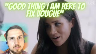 Reacting To Meghan Markle Vogue Interview meghanmarkle [upl. by Irma]