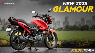 2025 Hero Glamour LED  Telugu Detailed Review  OFFROADER heroglamour trending viral [upl. by Ailana945]