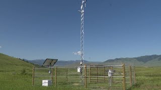 New Mesonet station records and shares weather data at CSKT Bison Range [upl. by Lipski]