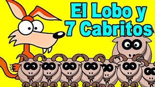 El Lobo y los Siete Cabritos  historias español  Cuentos infantiles  Lunacreciente [upl. by Grof]