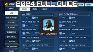 Someshyguys 2024 GameloopCODM FULL Settings Guide [upl. by Gayner]