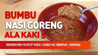 BUMBU DASAR NASI GORENG ABANGABANG  Bahannya simple rasanya mirip Nasgor Abang2 [upl. by Elocen]