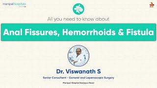 Fissure and Haemorrhoids I Dr Vishwanath S I Manipal Hospitals Sarjapur Road [upl. by Kissner]