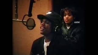 EazyE In The Studio With NWA Recording EazyDuzIt [upl. by Atnahc355]