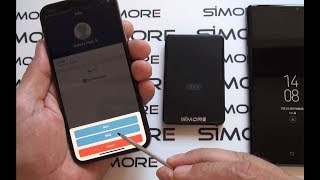 iPhone XS DualSIM or TripleSIM active adapter converter Bluetooth and Wifi  SIMore EClips Gold [upl. by Lonee]