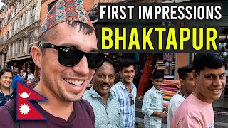 First Impressions of Bhaktapur Nepal 🇳🇵 [upl. by Amanda]