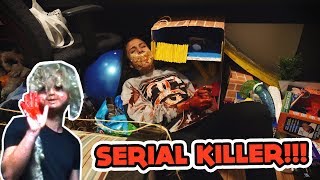 FUI TROLLADO COM UM SERIAL KILLER NA MINHA CASA [upl. by Niran]