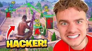 Spelen met GROOTSTE FORTNITE HACKER van NEDERLAND😱 [upl. by Rehpatsirhc]