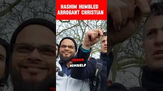 Christian admits that Jesus called God Allah Hashim and Visitor Speakers Corner Sam Dawah [upl. by Rebm]