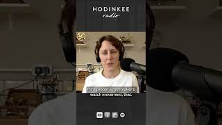 Examples Of Proper Watchmaking According To Dr Rebecca Struthers  Hodinkee Radio [upl. by Manolo630]