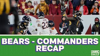 Commanders vs Bears  NFL Daily [upl. by Ariahay]