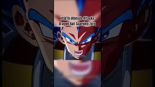 Vegeta Ultimate Attacks dragonballsparkingzero dbsz [upl. by Bilac]