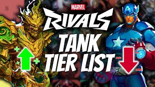 Whos The BEST Tank  Marvel Rivals Tank Vanguard Tier List [upl. by Dominik722]