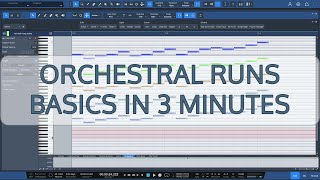 Orchestral Runs Basics in 3 Minutes [upl. by Silver]