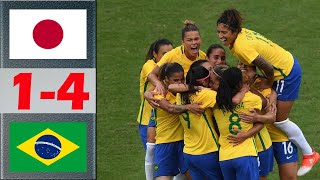 Japan vs Brazil Highlights amp Penalty Shootout 日本 vs ブラジル  SheBelieves Cup 2024  492024 [upl. by Ynamad]