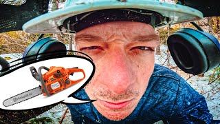 🤣🤣🤣 quotReviewquot Chainsaw Husqvarna 445 🪓🪓🪓 [upl. by Amat]