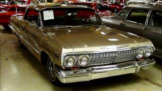 1963 Chevrolet Impala SS 409 V8  Nicely Restored Classic [upl. by Oza]