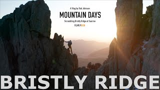 Scrambling Bristly Ridge for sunrise and then flying down Mountain Days Vlog Episode 10 [upl. by Orelle]